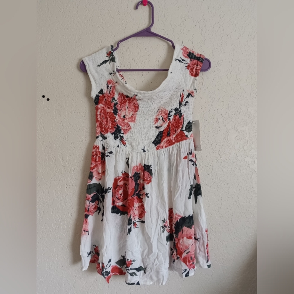 Tobi Floral Rayon Dress
